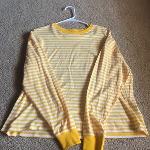 Yellow Long Sleeve Shirt